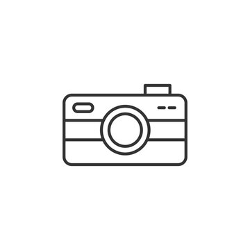 Disposable camera icon. Photography symbol modern, simple, vector, icon for website design, mobile app, ui. Vector Illustration 