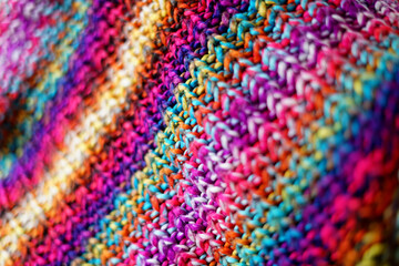 colorful wool as a background 