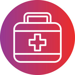 Vector Design First Aid Kit Icon Style