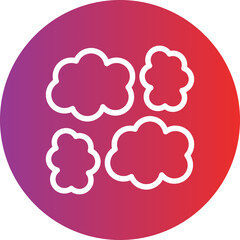 Vector Design Smog Icon Style