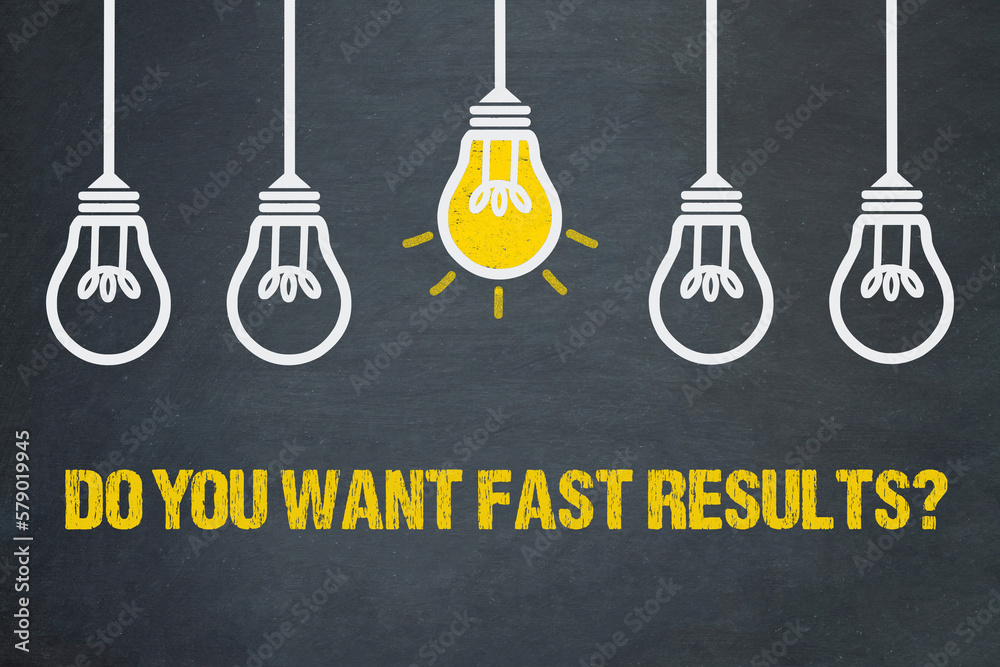 Wall mural do you want fast results?