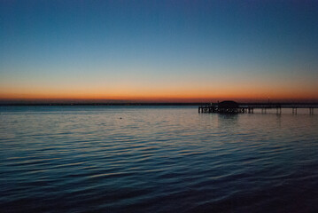 Obraz premium sunset over the sea