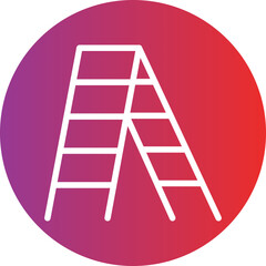 Vector Design Stepladder Icon Style