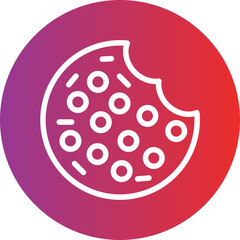 Vector Design Cookie Icon Style