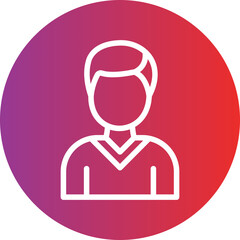 Vector Design Boy Icon Style