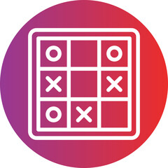 Vector Design Three in a row Icon Style