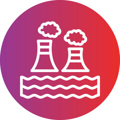 Vector Design Geothermal Energy Icon Style