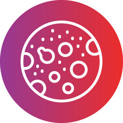 Vector Design Moon Icon Style