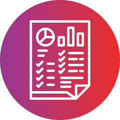 Vector Design Seo Checklist Icon Style