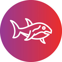 Vector Design Shark Icon Style