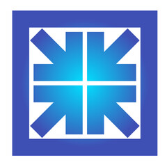 zoom out or minimize icon
