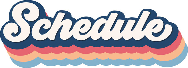 Schedule