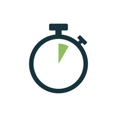 Stopwatch Icon Vector Template