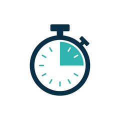 Stopwatch Icon Vector Template