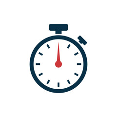 Stopwatch Icon Vector Template