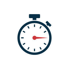 Stopwatch Icon Vector Template