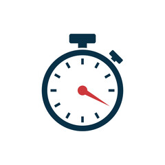 Stopwatch Icon Vector Template
