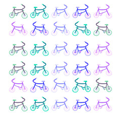 Bycicle pattern 1 