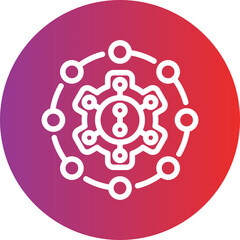 Vector Design Integration Icon Style