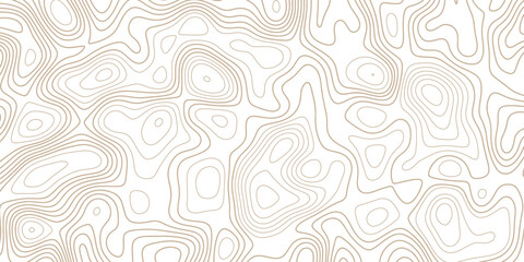 Obraz premium Abstract Topographic map background with wave line. gradient multicolor wave curve lines banner background design. Vector illustration. Line topography map contour background.