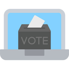 Online Voting Icon