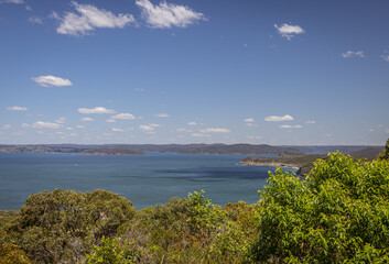 View from Marie Byles Lookout, Killcare Heights, Bouddi National Park, New South Wales, Australia
