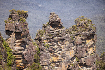 The Three Sisters, Katoomba, Blue Mountains, New South Wales, Australia