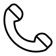 phone call line icon