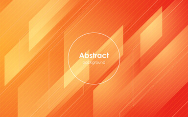 orange abstract geometric background. modern shape concept. eps10 vector