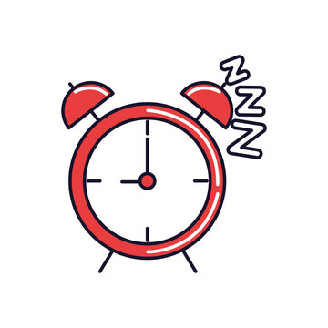 Red clock icon PNG image with transparent background