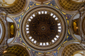 Architechture Inside St. Paul's Cathedral 