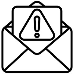spam alert icon