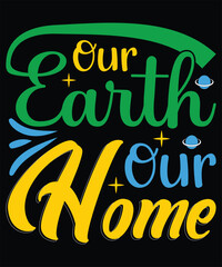 Earth Day Svg Design.