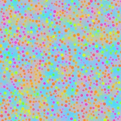 Abstract seamless background with dots, pattern with a pastel color palette, generative ai