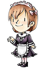 Children cartoon character set bundle PNG illustration chalk style