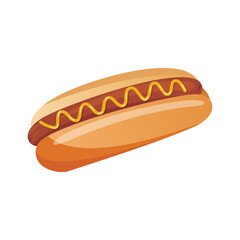 Hot-Dog vector illustration