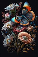Butterflies and Flora