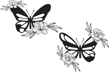 Butterfly Floral