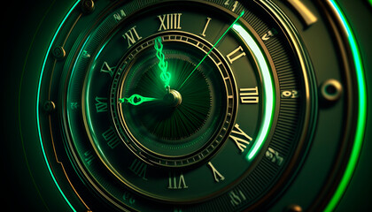 Chrono Portals: Time Travel through Strange Clock Faces and Symbols
