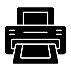 Printer Glyph Icon