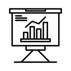 Business Presentation Icon Design
