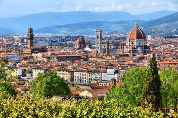 Fototapeta na wymiar Florence city, Italy
