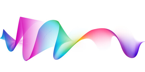 Abstract colored wavy lines. Template for a cover, poster, banner, poster. A template for interior design, creative design and creative ideas