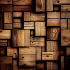 rectangular background with wood texture in 3d.geometry.