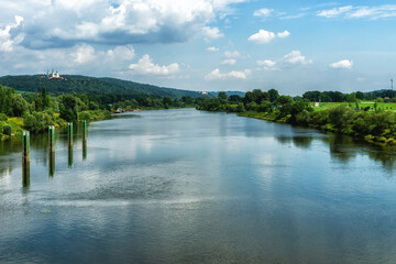 Fototapeta na wymiar The Vistula River in Poland.