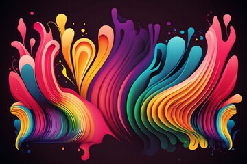Take Your Designs to the Next Level with Color Flow Backgrounds - Generative AI