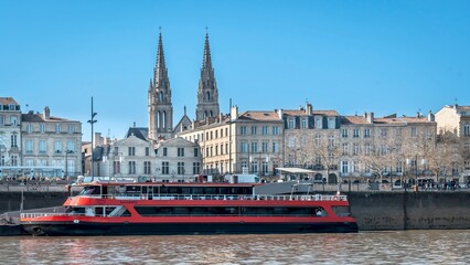 Quai des Chartrons, bordeaux, France 