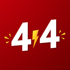 4-4 Sale Banner. World Biggest Shopping Festival Big Sale 4-4 Abstract Modern Banner Design Vector Editable Template.