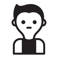 アイコン　男性