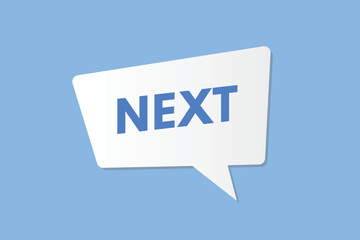 Next text Button. Next Sign Icon Label Sticker Web Buttons